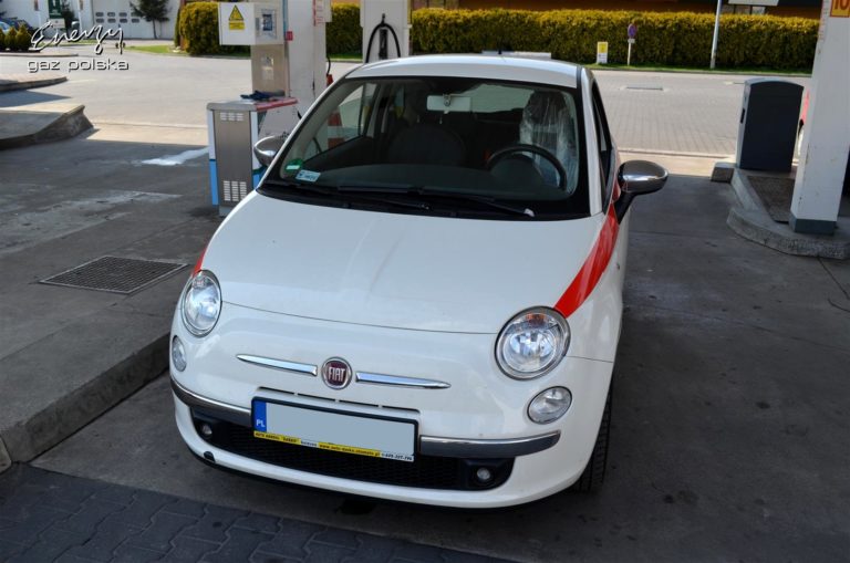 Montaż LPG do marki Fiat 500 Energy Gaz Polska
